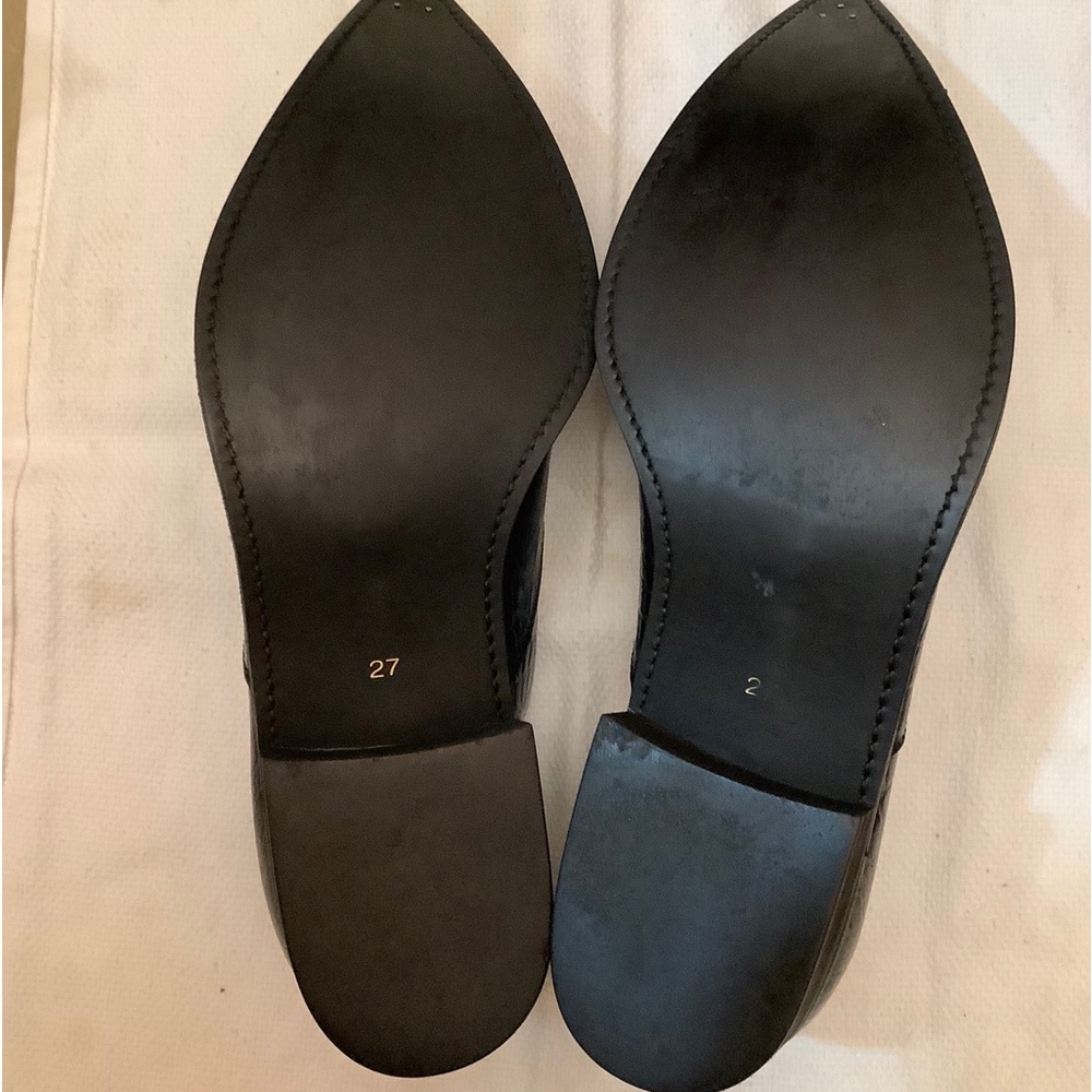 Comme Des Garçons Homme Plus SS15 Pointed Toe Leather Shoes Sz.27/9-US - Picture 12 of 13
